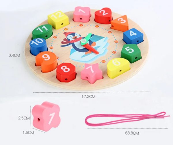 horloge d'apprentissage pour enfant