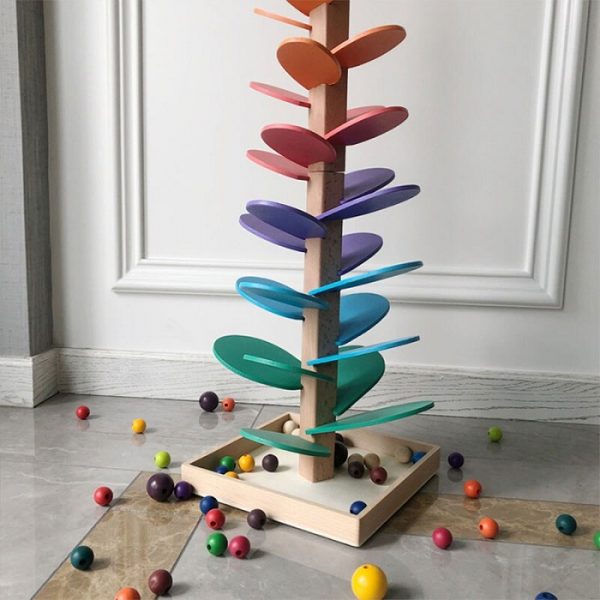 arbre en bois montessori