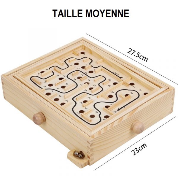 jeux de labyrinthe en bois