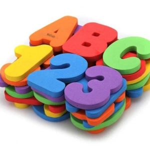 GRATUIT Lettres et Chiffres Multicolores (36 pièces)