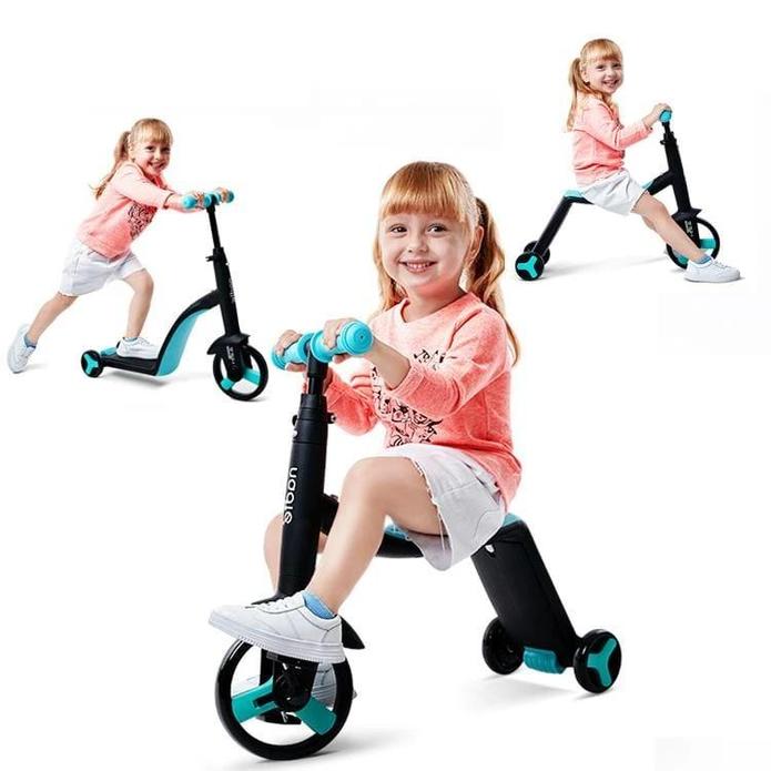 Scooter Multifonctions pour Enfants (Tricycle) : NIDOSSORI