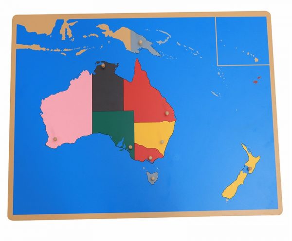 Carte d'Australie