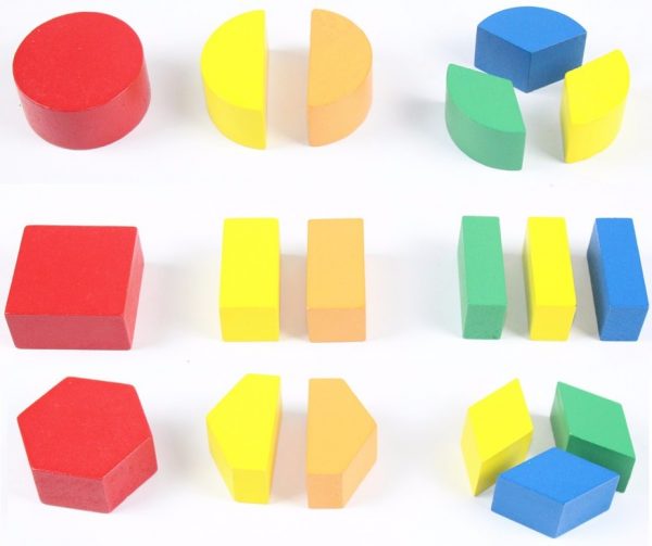 Puzzle des Fractions pour enfant