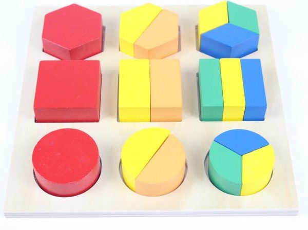 Puzzle des Fractions pour enfant