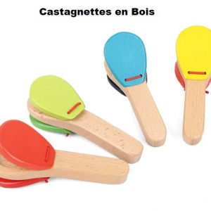 castagnettes en bois