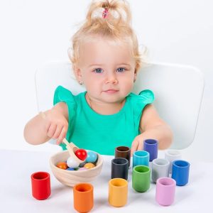 Jouet de tri de couleurs pour enfant