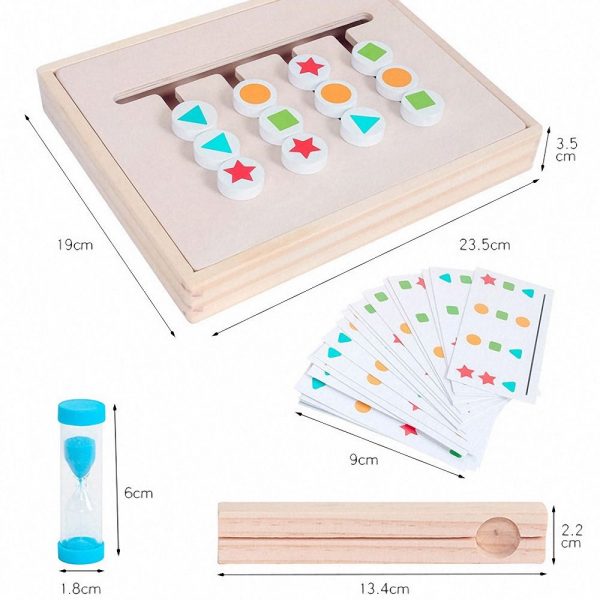 jouets d'apprentissage de la pensée logique pour enfants