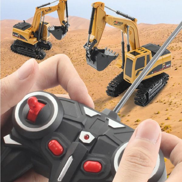 excavatrice télécommandée pour enfant