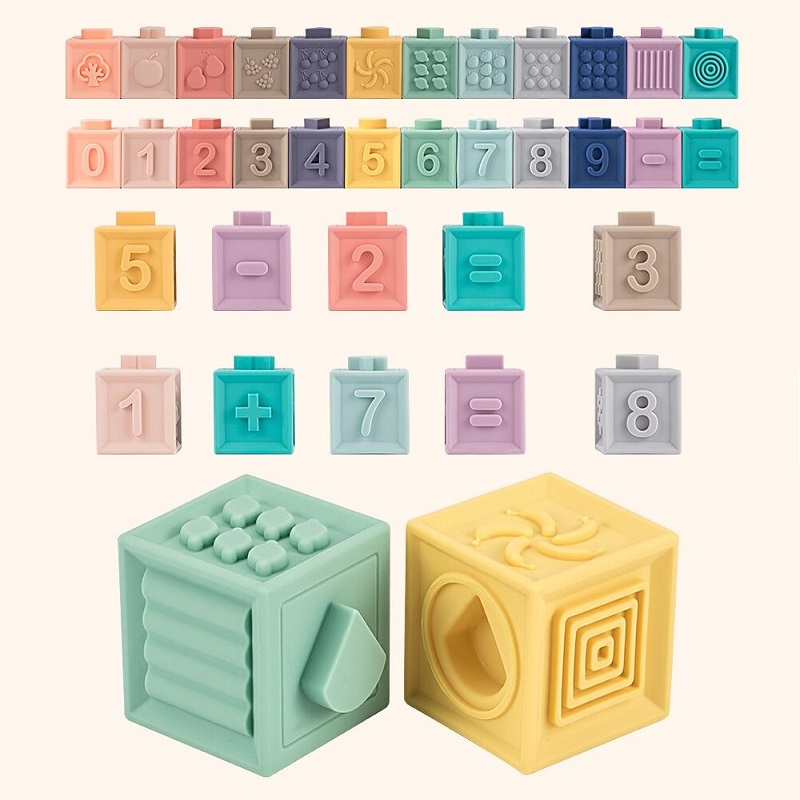 Cubes sensoriels Montessori bébé non toxique – 10 pièces – Magasin de jouets  et jeux éducatifs en ligne