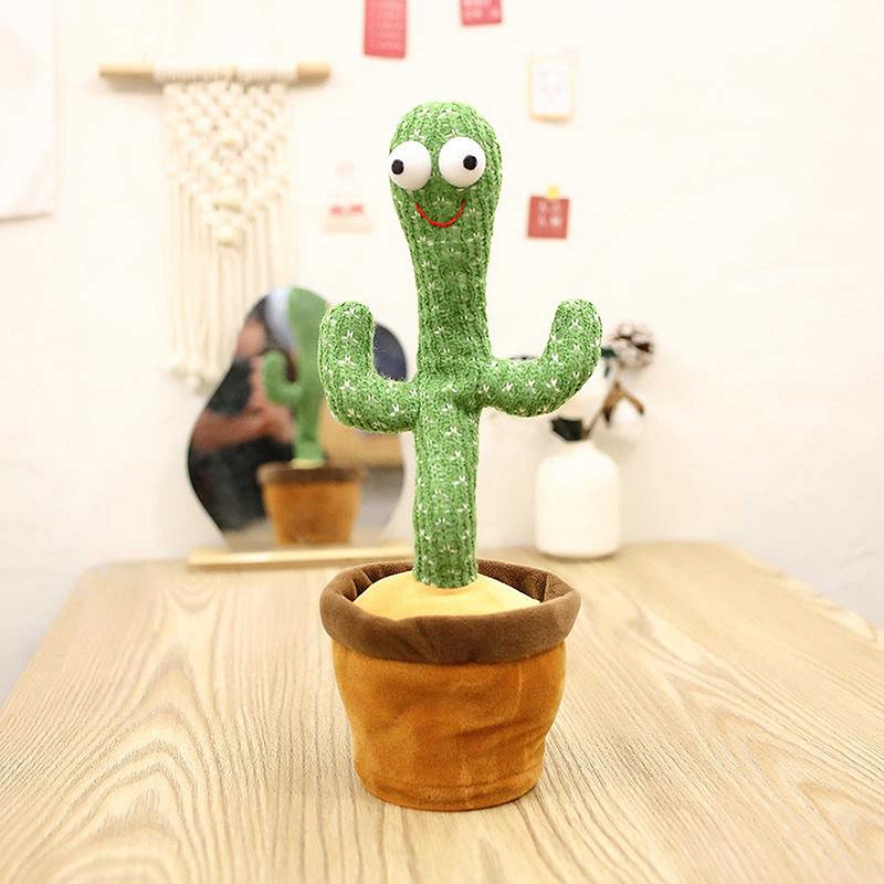 Cactus qui danse et répète,Jouet de Mignon Cactus Dansant