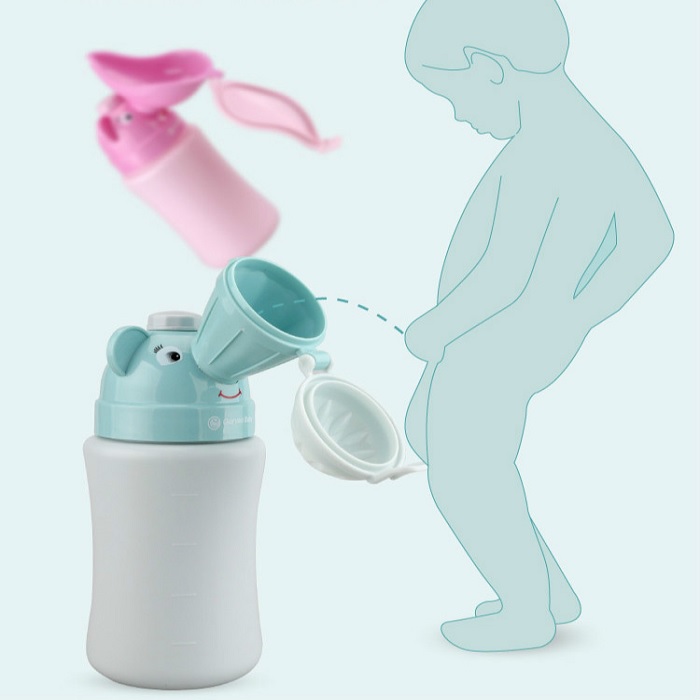 Urinoir portable pour bébé en voyage