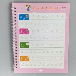 Cahier d’écriture Effaçable et Réutilisable pour Enfant