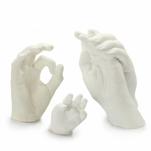 Kit de moulage 3D pour empreintes de mains et pieds de bébé, famille ou  couple à partir de 55dt Seulement 