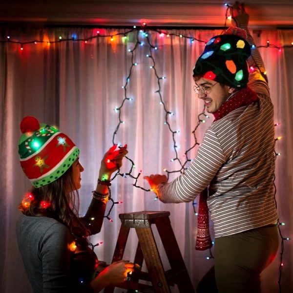 Bonnet de Noël Tricoté