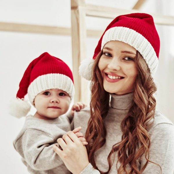 bonnets et Chapeau de noël tricoté