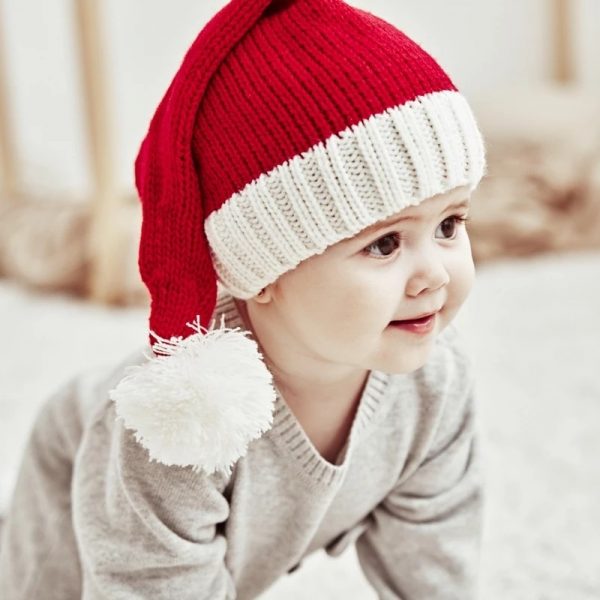 bonnets et Chapeau de noël tricoté