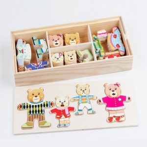Puzzle d’Habillage en Bois
