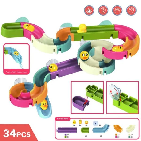 Toboggan : Jouets de Bain Murale pour Bébé